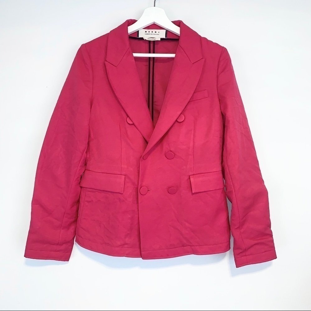Marni Barbie pink blazer size 40 US 4
